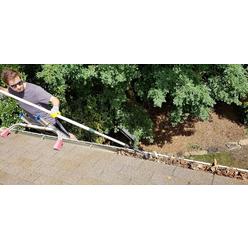 Gutter Hawg Gutter Cleaning Tool - from The Gutter Tool -New Name-Same Tool. A Contractor-Grade Gutter Cleaning Attachment to B