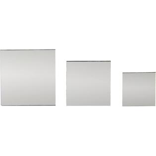 Juvale 150 Pieces Square Mirror Tiles for Centerpieces, Small Glass Mirrors  for Crafts, DIY Decorations (3