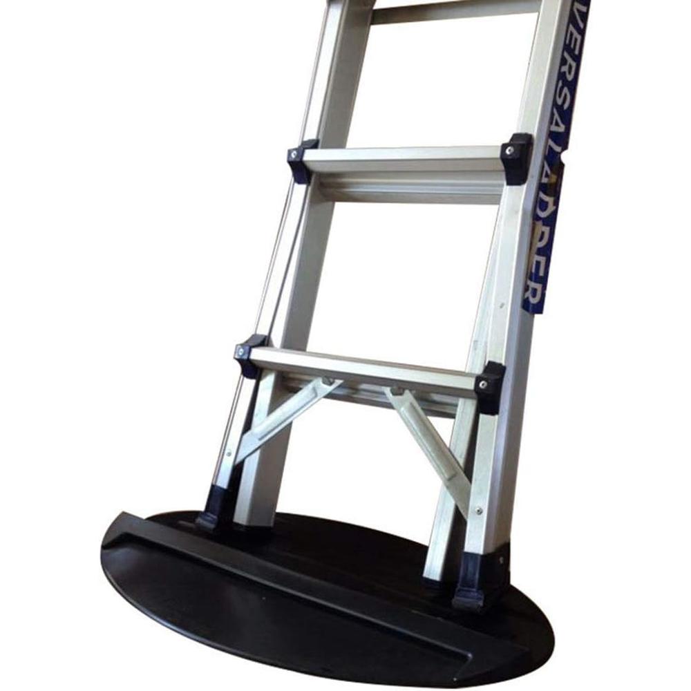 YeahaWo Extension Anti-Skid Ladder Stop Mat, 27"x15.7" Non-Slip Rubber Stabilizer Pad Anti-Slip Ladders Aid Stopper, Floor Pr