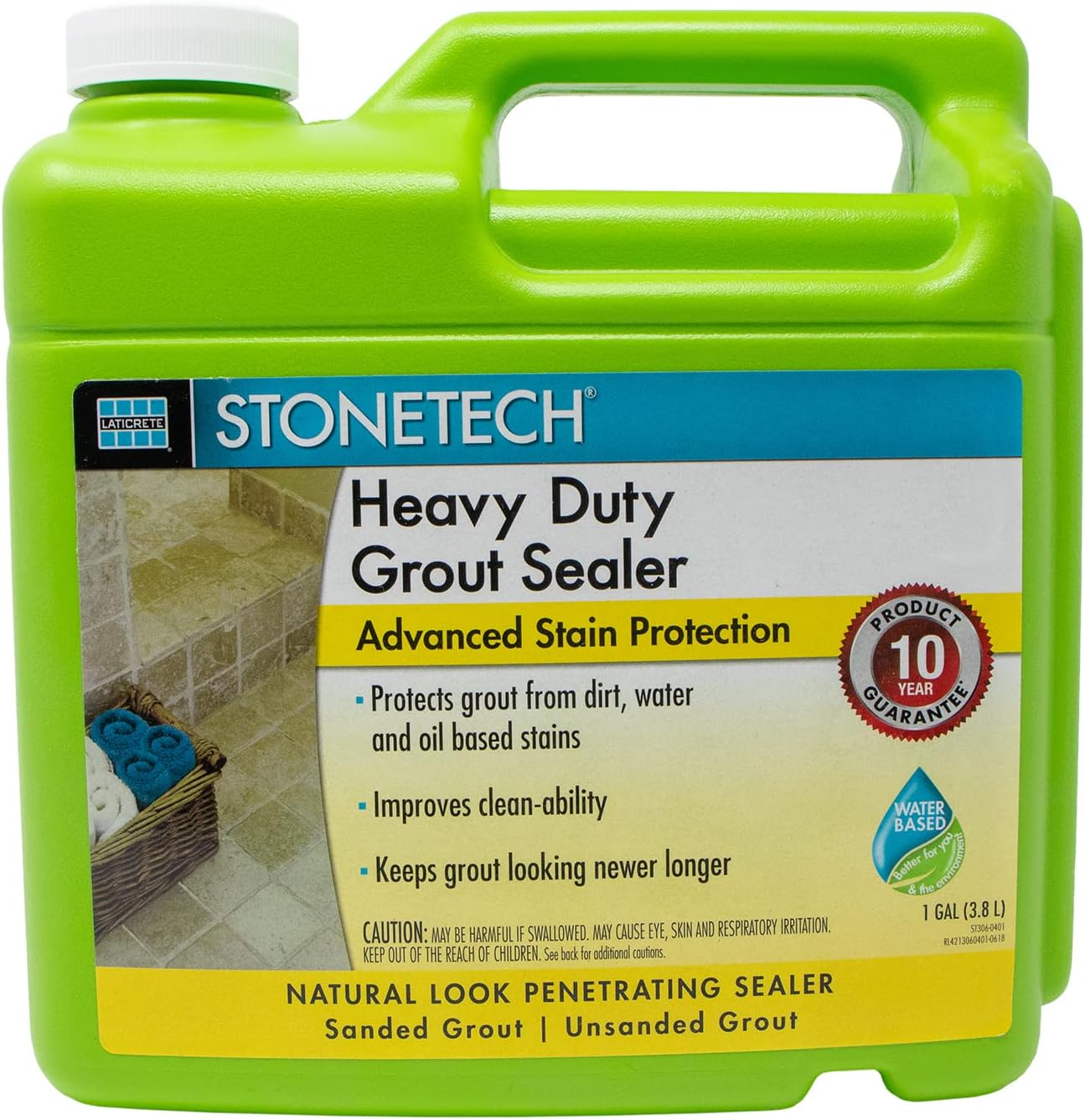 STONETECH Heavy Duty Grout Sealer, 1 Gallon (3.8L) Bottle