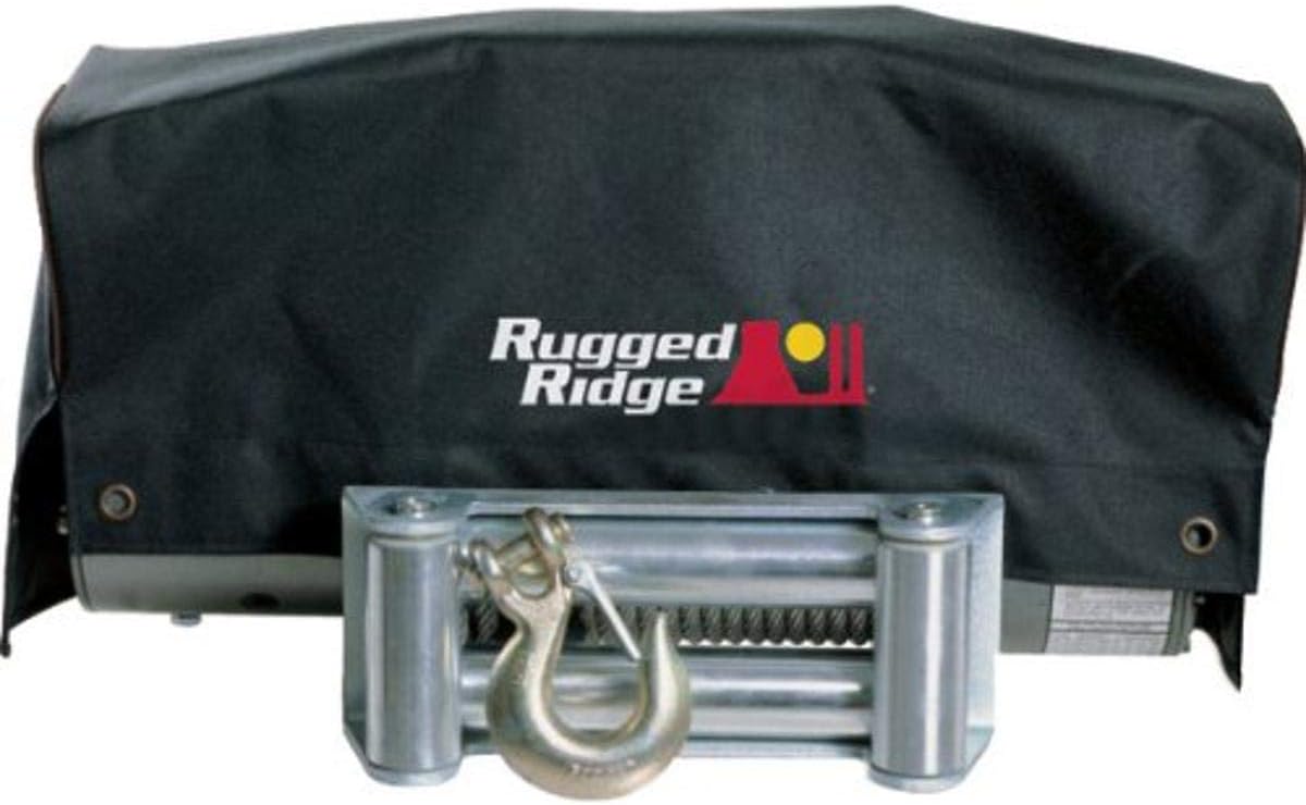 Rugged Ridge 15102.02 Winch Cover , Black