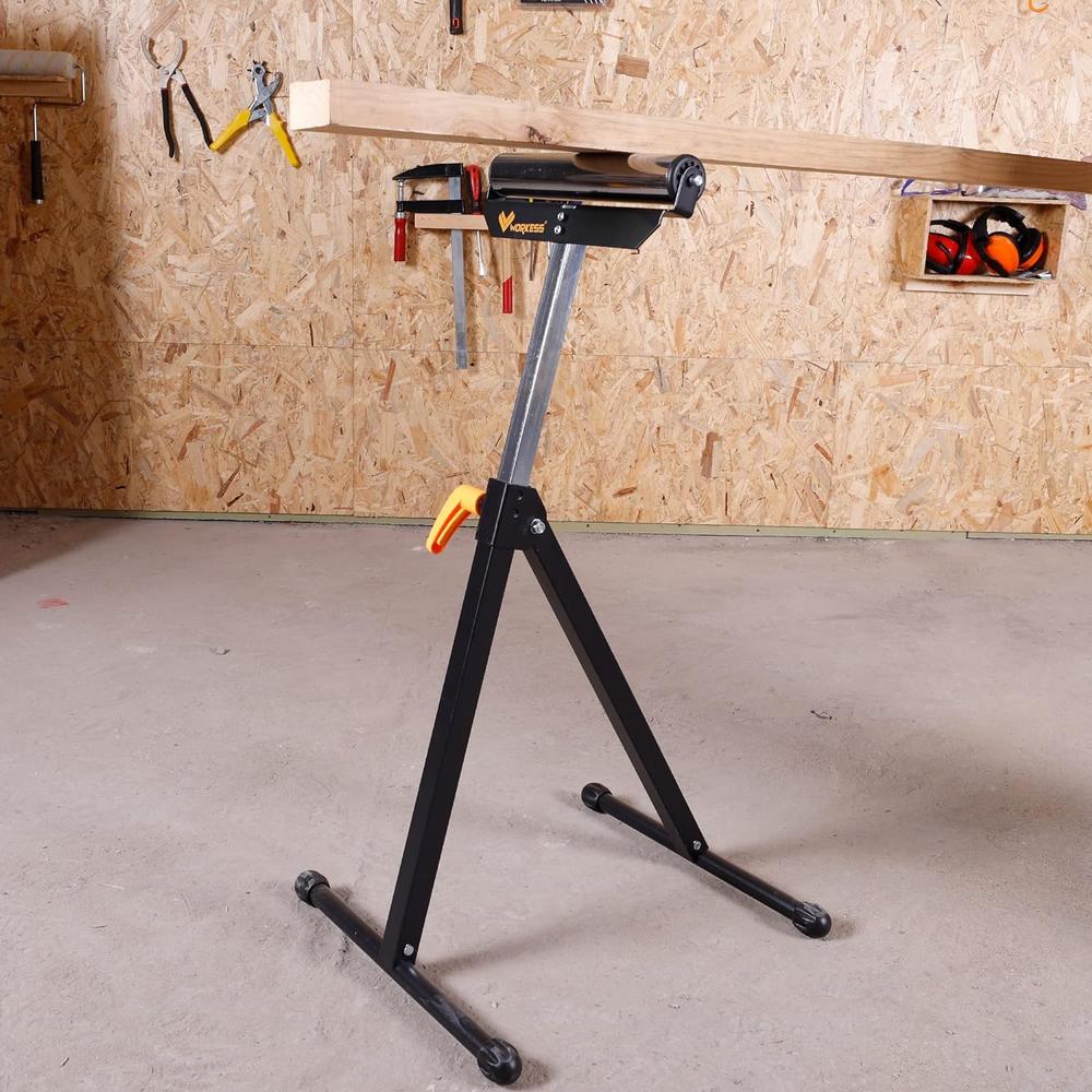WORKESS Roller Support Stand 132 Lbs Load Capacity, Twin Pack WK-RS004T
