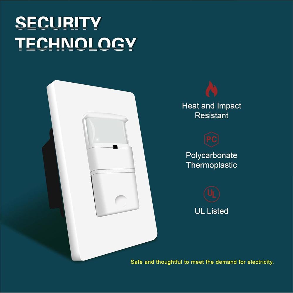 Sensky bs033c 110v motion sensor light switch 180 degree view