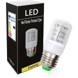 Fneiosg LED Refrigerator Light Bulb 3.5W 40Watt Equivalent, Waterproof  Frigidaire Freezer LED Light Bulb IP54, E26 Daylight White 6000K