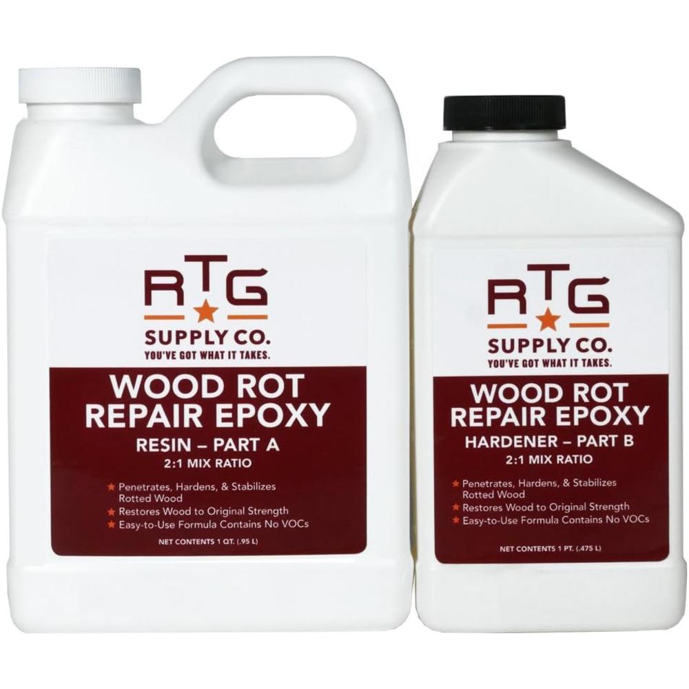 RTG Supply Co. RTG Wood Rot Repair Epoxy (Quart)