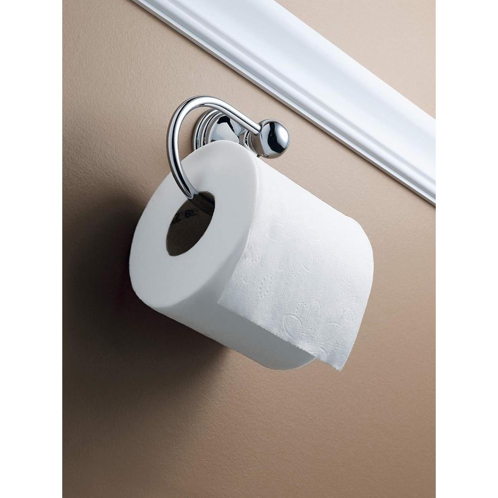 Moen DN8408CH Preston Collection Single Post Toilet Paper Holder, Chrome