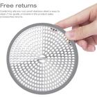 LEKEYE Shower Drain Hair Catcher/Strainer/Stainless Steel and Silicone