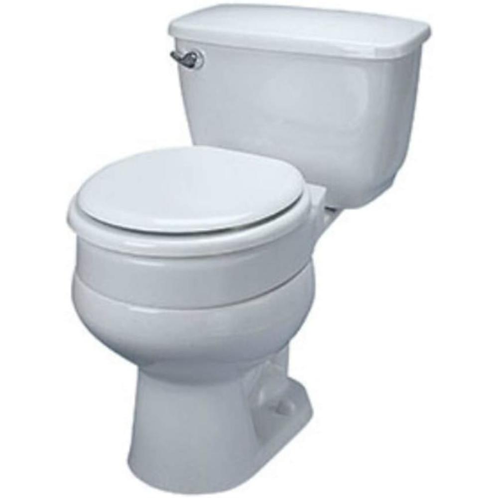 SP Ableware Maddak Maddak 72571-1005 Ableware Hinged Elevated Toilet Seat, Elongated, white