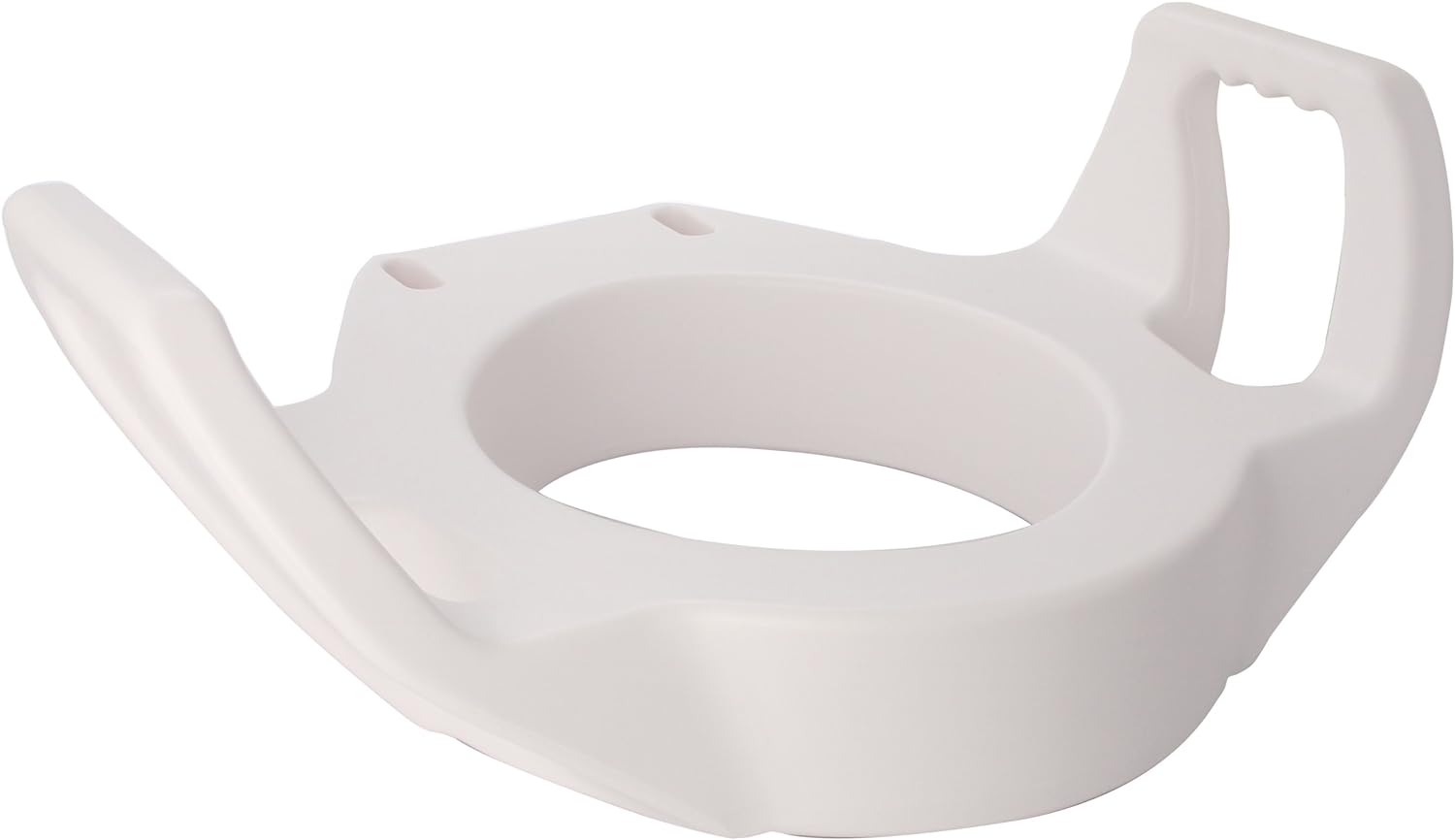 Generic SP Ableware Maddak Bath Safe Elevated Toilet Seat with Arm (725753211), 3-1/2" Standard