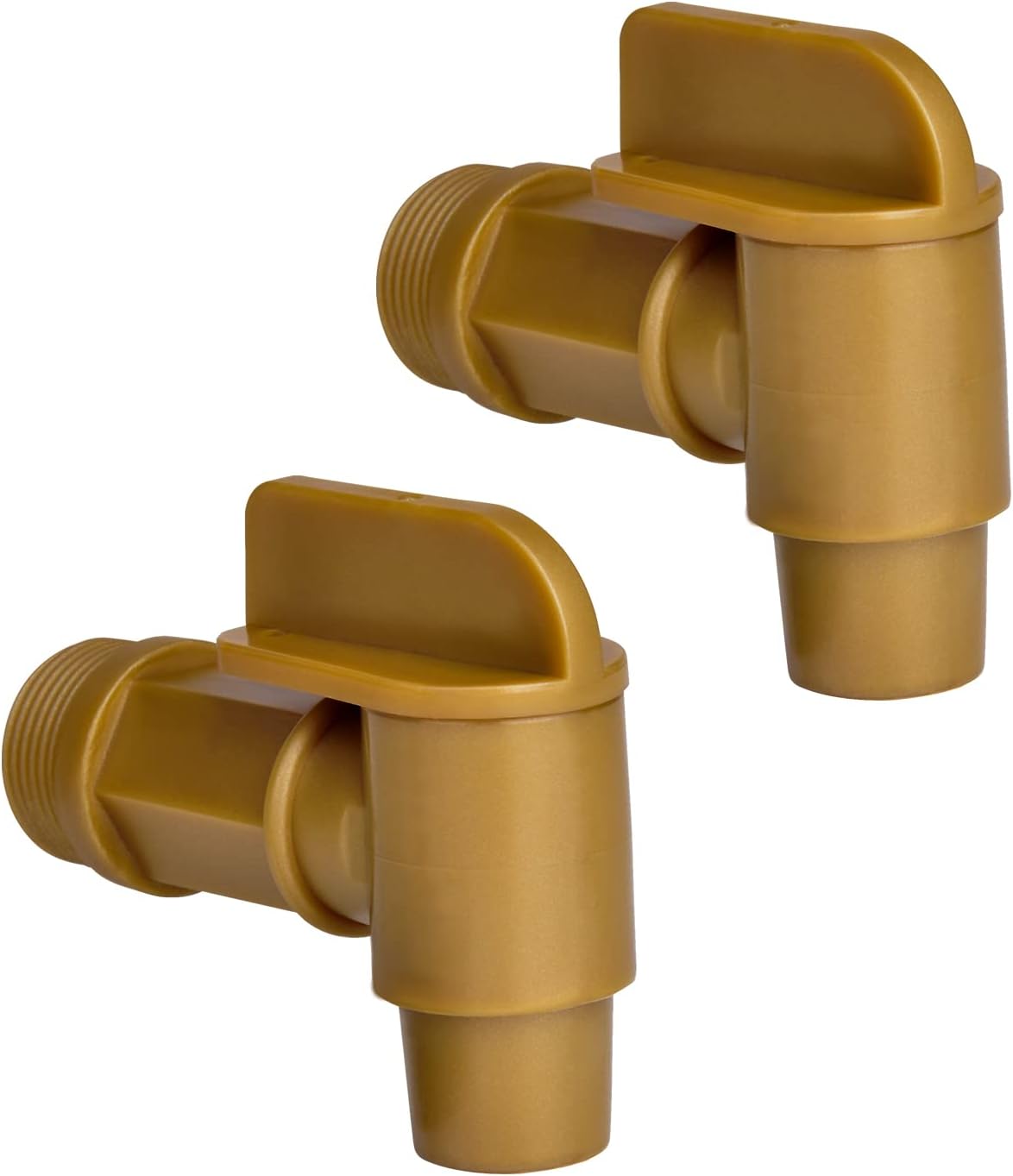 PowGrow Plastic Faucet Spigot, 3/4" NPT Spigot Faucet for 5, 6 Gallon Plastic Drums, Durable Polyethylene Material 3/4" Barre
