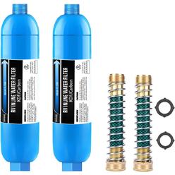 Generic Lifefilter RV Inline Water Filter, NSF Certified, Reduces Chlorine, Bad Taste