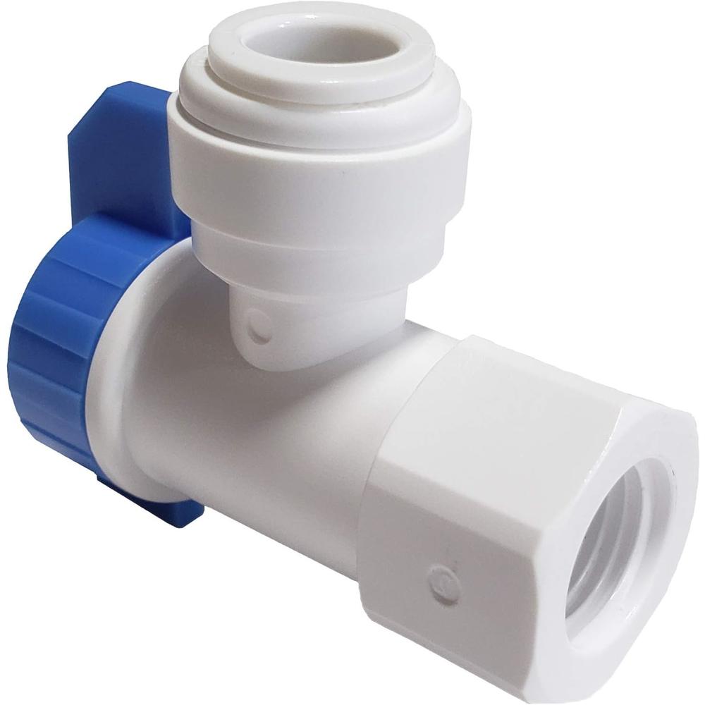 MetPure Quick Connect Tank Ball Valve with Gaskets For Water Purification Systems And Reverse Osmosis System Pressurized Water Storage