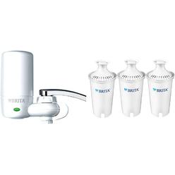 Generic Brita 7540545 On Tap Faucet Water Filter System, Pack of 1, White w/Indicator