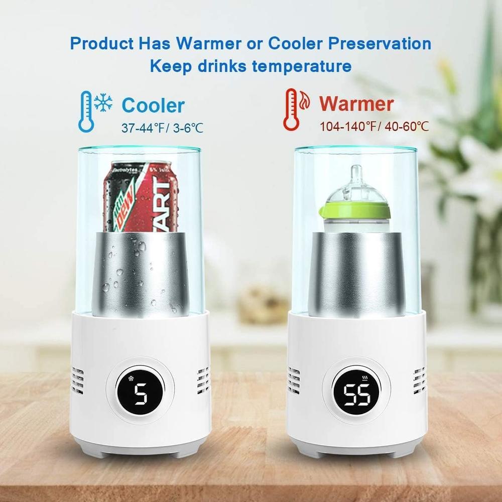 HSTYAIG Cup Cooler-Coffee Warmer Desktop 2IN1, 60&#226;&#132;&#131;- 2&#226;&#132;&#131; Coffee Tea Drinks Mug