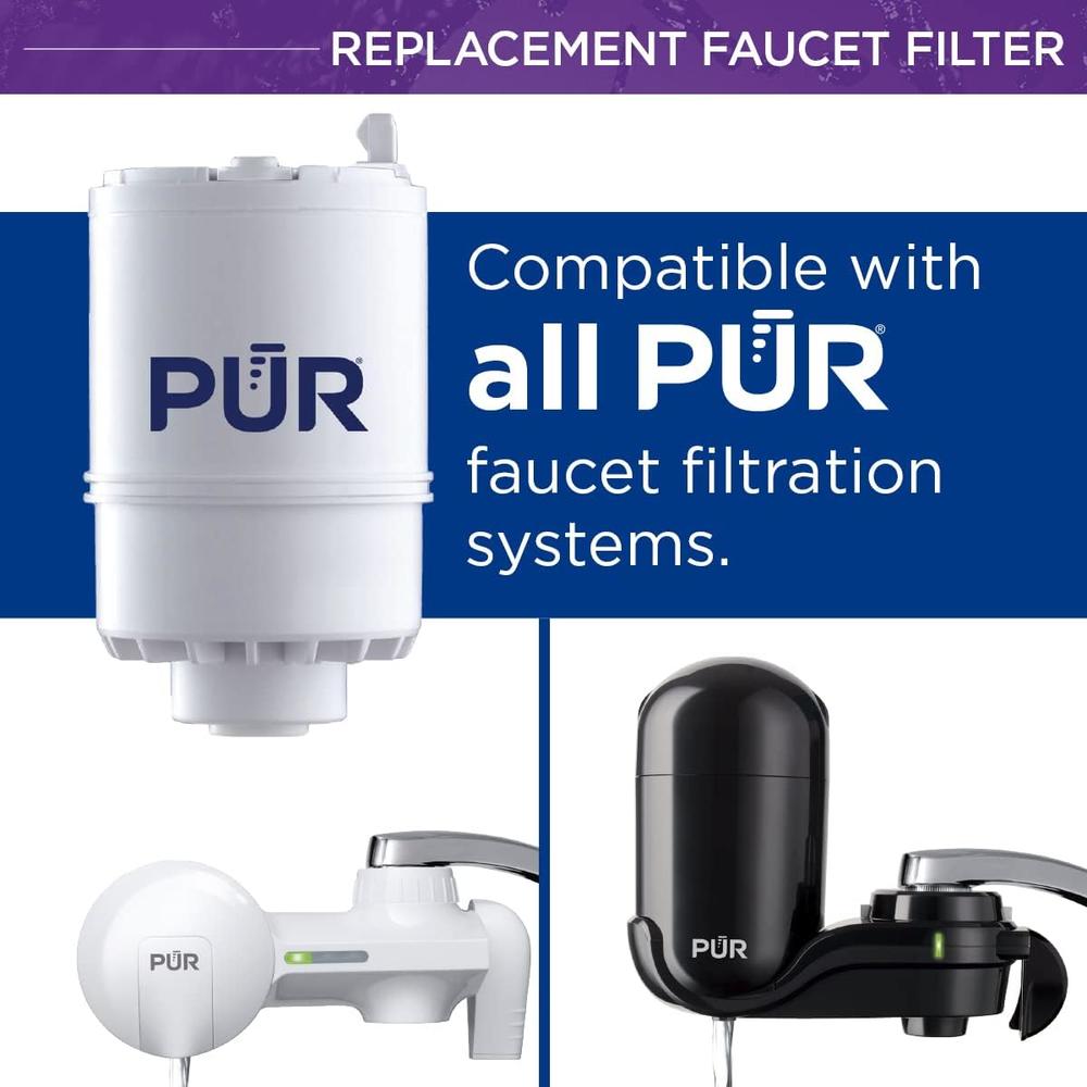 Pur Water Filter Replacement for Faucet Filtration Systems (1 Pack) &#226;&#128;&#147; Compatible with all  Faucet Filt