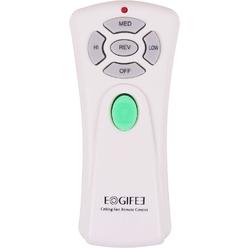 Eogifee Ceiling Fan Remote Control with Reverse, Light Dimmer, 3 Speed Adjustable Control of Replacement of Hampton Bay CHQ7080T UC7080