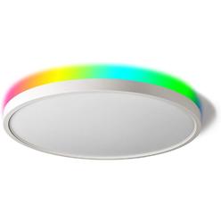 Taloya Smart Ceiling Light Flush Mount LED WiFi, Compatible with Alexa Google Home, Dimmable Low Profile Ambient Light Fixture