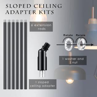 Funrous Sloped Ceiling Adapter Kits