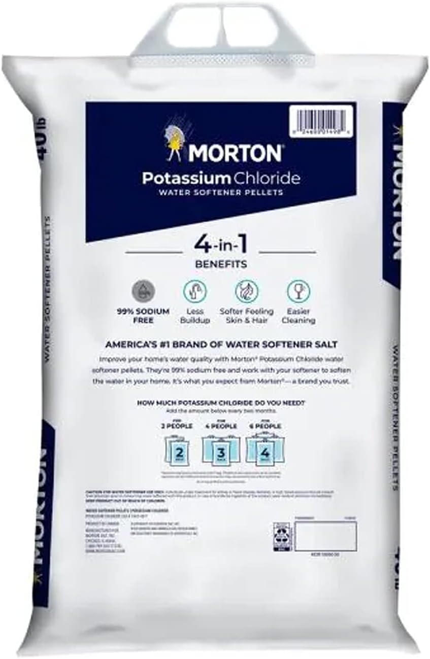 Morton Salt Co MORTON SALT F114980000G 40LB Potassium Chloride