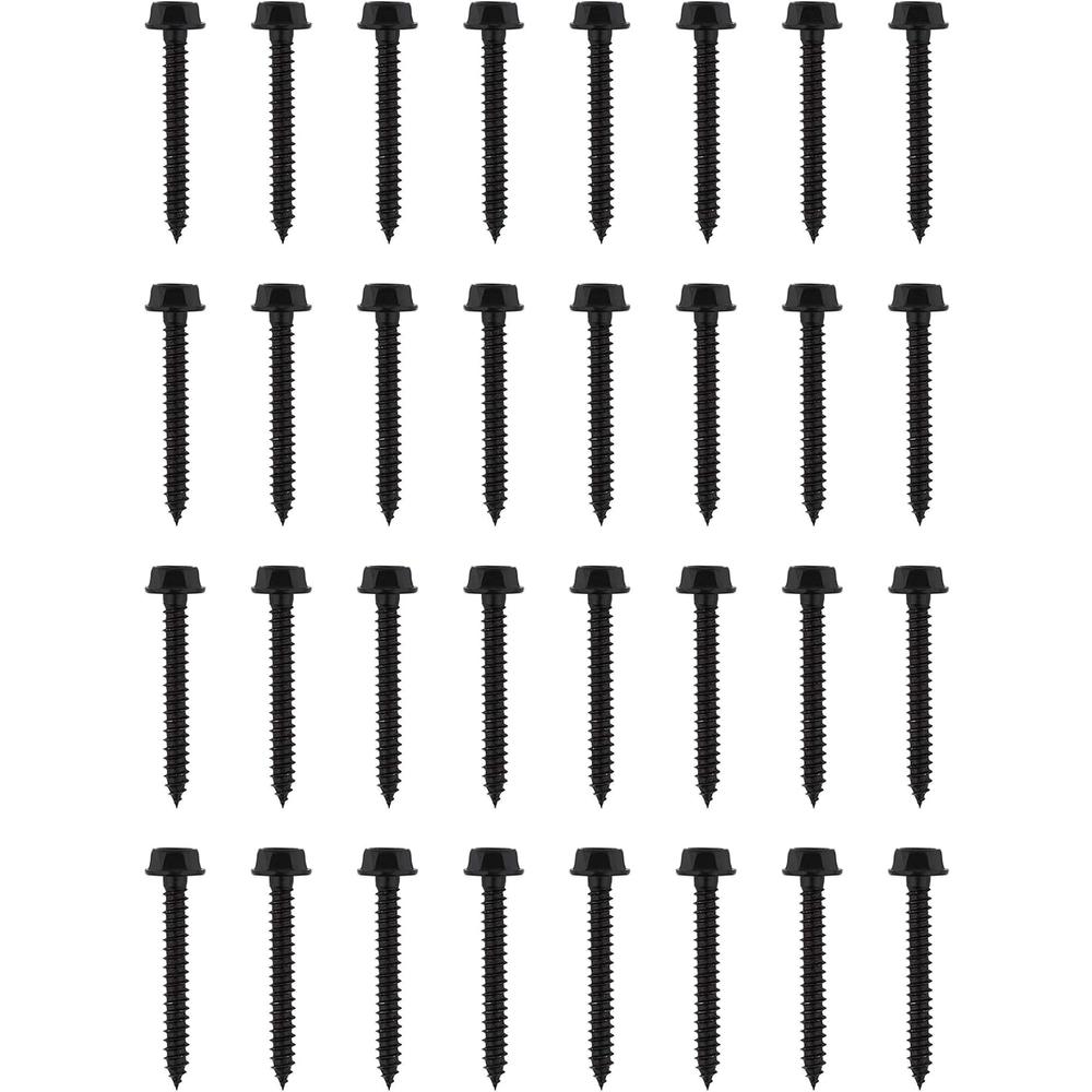 National Hardware N800-122 Hex Head Screw Used to Install 's Outdoor Reinforcement Hardware Collections on Pergolas, Gazebos, Garden, Arches, Rai
