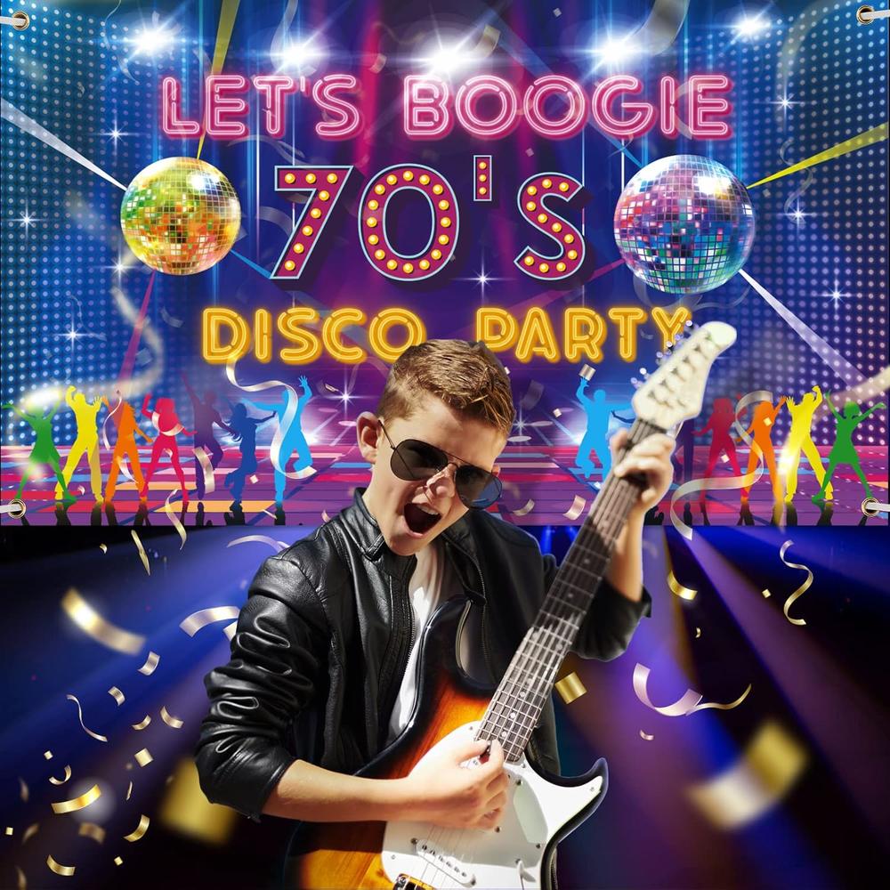 Generic 70s Disco Party Banner Backdrop 70 S Disco Party Decorations Boogie Funny Disco Party Decor Colorful Generic 70s Disco Party Banner Backdrop 70 S Disco Party Decorations Boogie Funny Disco Party Decor Colorful