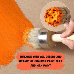 Mr. Pen - Chalk Paint Brush, 2 Inch, Wax Brush, Round Paint Brush, Wax  Brush, Chalk Paint