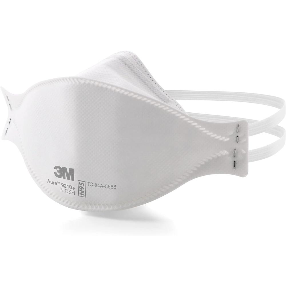 Generic 3M Aura Particulate Respirator 9210+, N95, Disposable Respirators, Individually Wrapped