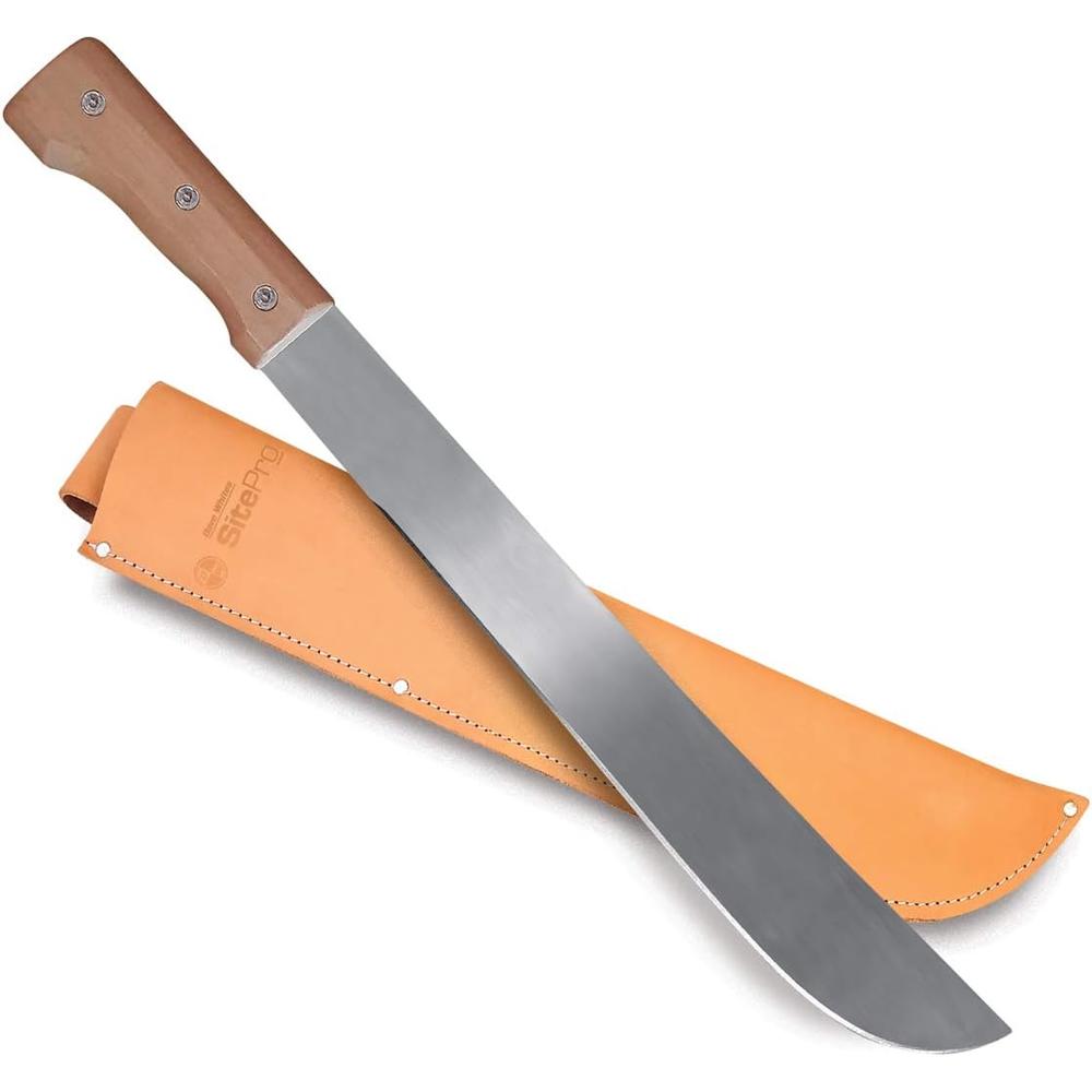 SitePro "18"" Colombian Machete with Leather Sheath" (COLO18-LS)