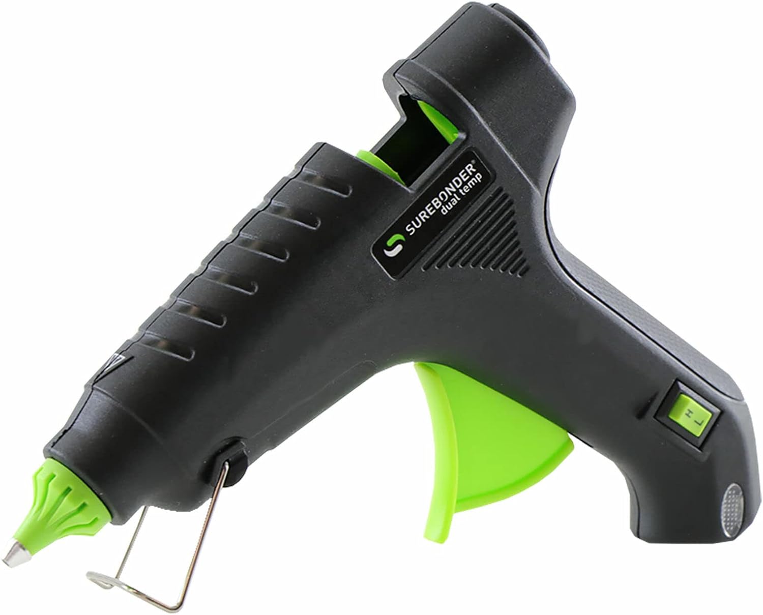 Surebonder DT-270 Dual Temperature 40W Full Size Hot Melt Glue Gun-Uses 7/16" D Glue Sticks , Green/Black