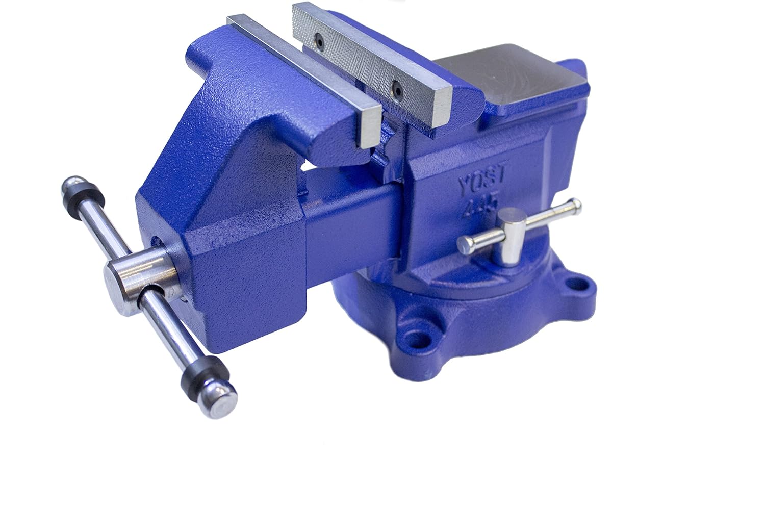 Generic Yost Vises 455 5.5" Heavy-Duty Utility Combination Pipe and Bench Vise, Blue