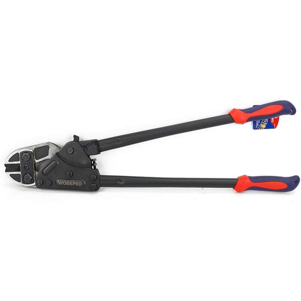 Prime-Line WORKPRO W017014 Ratchet Bolt Cutter, Heat Treated Alloy Steel Jaws, 24 inch, (1 Pack)