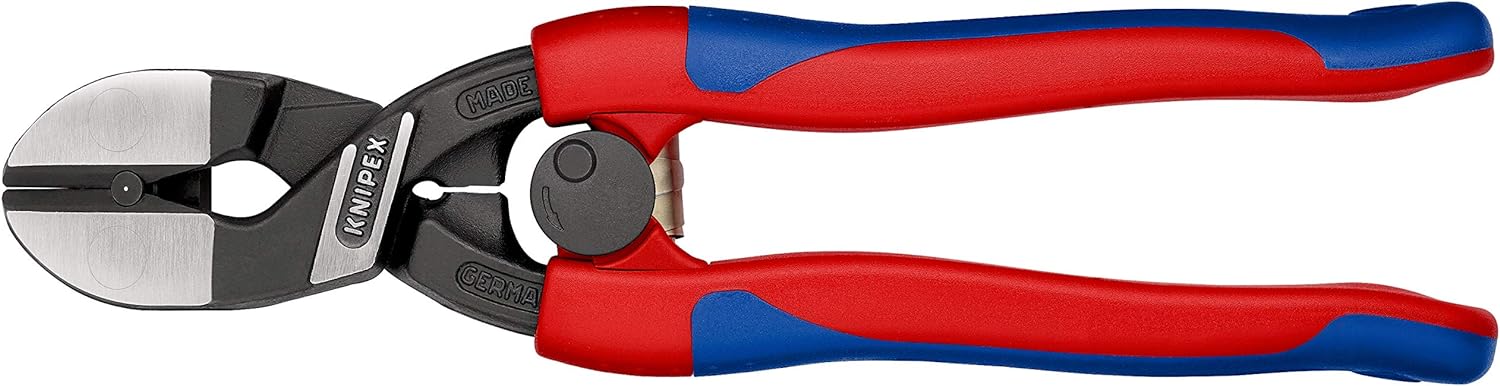 Knipex 71 22 200 Compact Bolt Cutters"CoBolt" 7,87" 20&#194;&#176; angled with soft handle