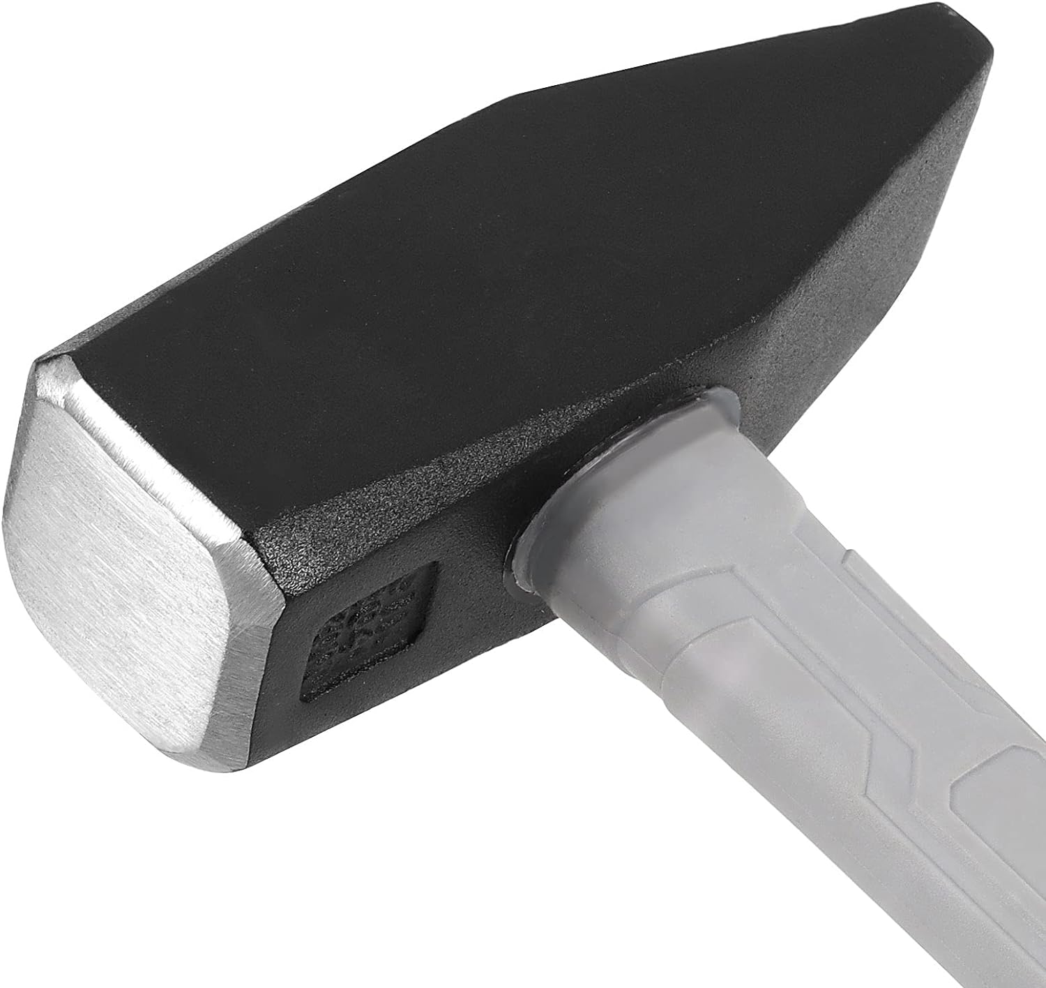 HOIGON 2 Pack 4.4LB Blacksmith's Hammer, Cross Pein Hammer with Shock Absorbing Fiberglass Handle, Cross Peen Hammer for Metal Process