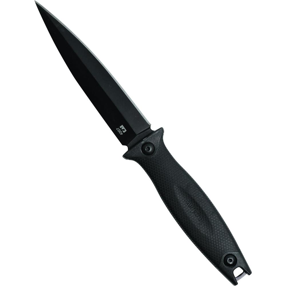 Kershaw Secret Agent (4007); Concealable Boot Knife with Strong Single Edge 4.4 Inch 8Cr13MoV Steel Blade; Arrives with Dual Carry Mold