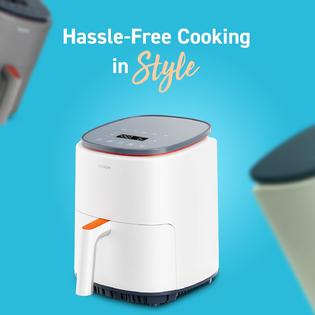 COSORI CAF-LI401S Air Fryer 4 Qt, 7 Cooking Functions Airfryer, 150+ Recipes on Free App, 97% less fat Freidora de Aire, Dishwasher-safe, Designe