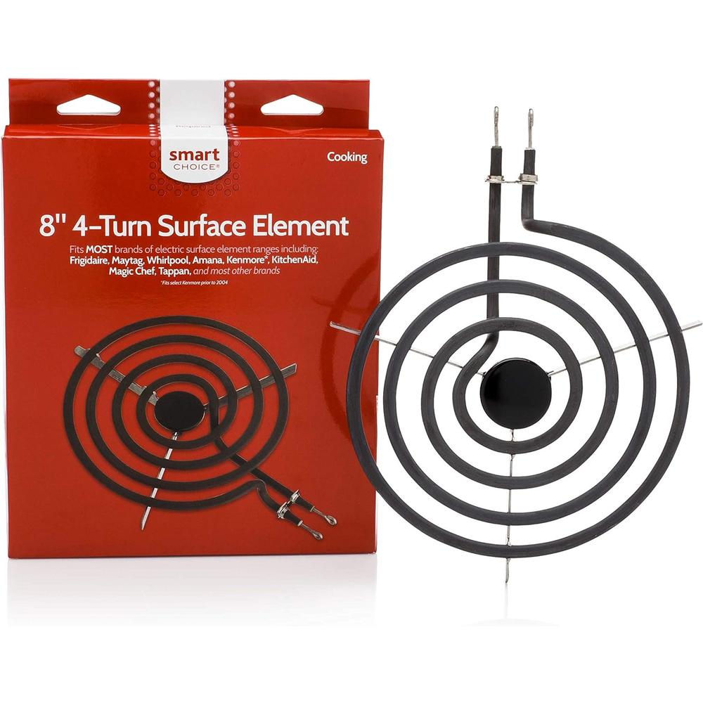 Electrolux Smart Choice 8-Inch 5-Turn Electric Stove Burner Replacement Surface Element for Electric Coil Oven Ranges, Fits Most