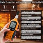 Eray Digital Psychrometer Thermometer Hygrometer with Backlight,  Temperature and Humidity Reader Meter Thermo-Hygrometer with Dew P