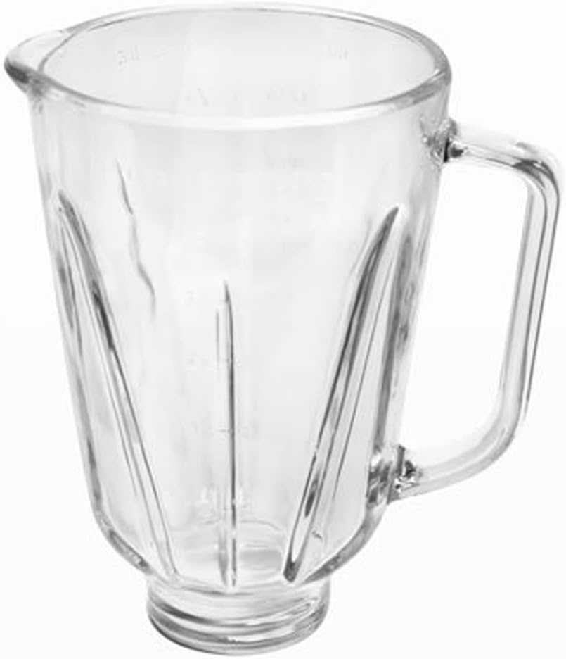 Generic Replacment 5 Cup 40 OZ round Glass Blender Pitcher