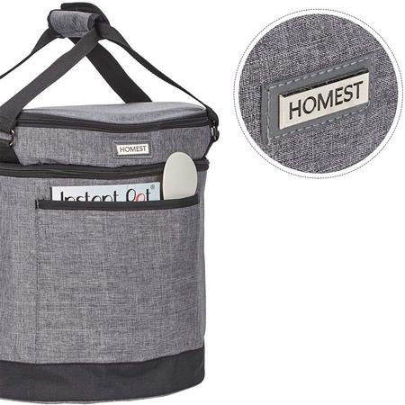  HOMEST 2 Compartments Carry Bag for 8 Quart Instant