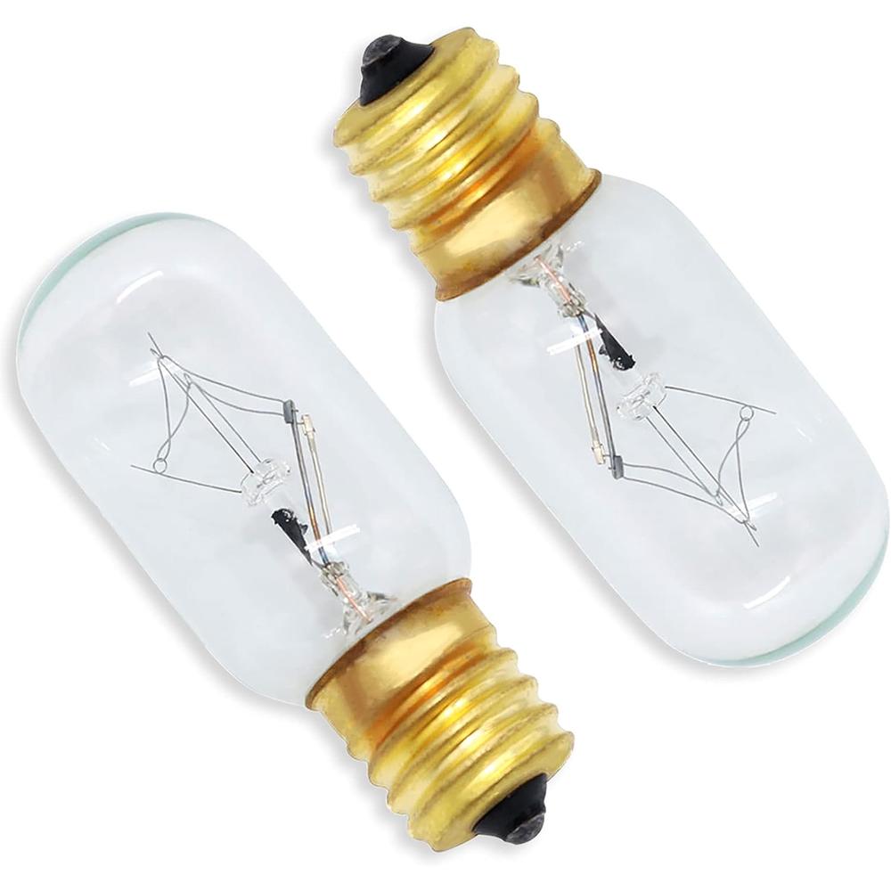 AMI PARTS WB36X10003 Bulb 40w 130v Microwave Light Replacement Part Compatible with General Electric Hotpoint Microwave(2pcs)
