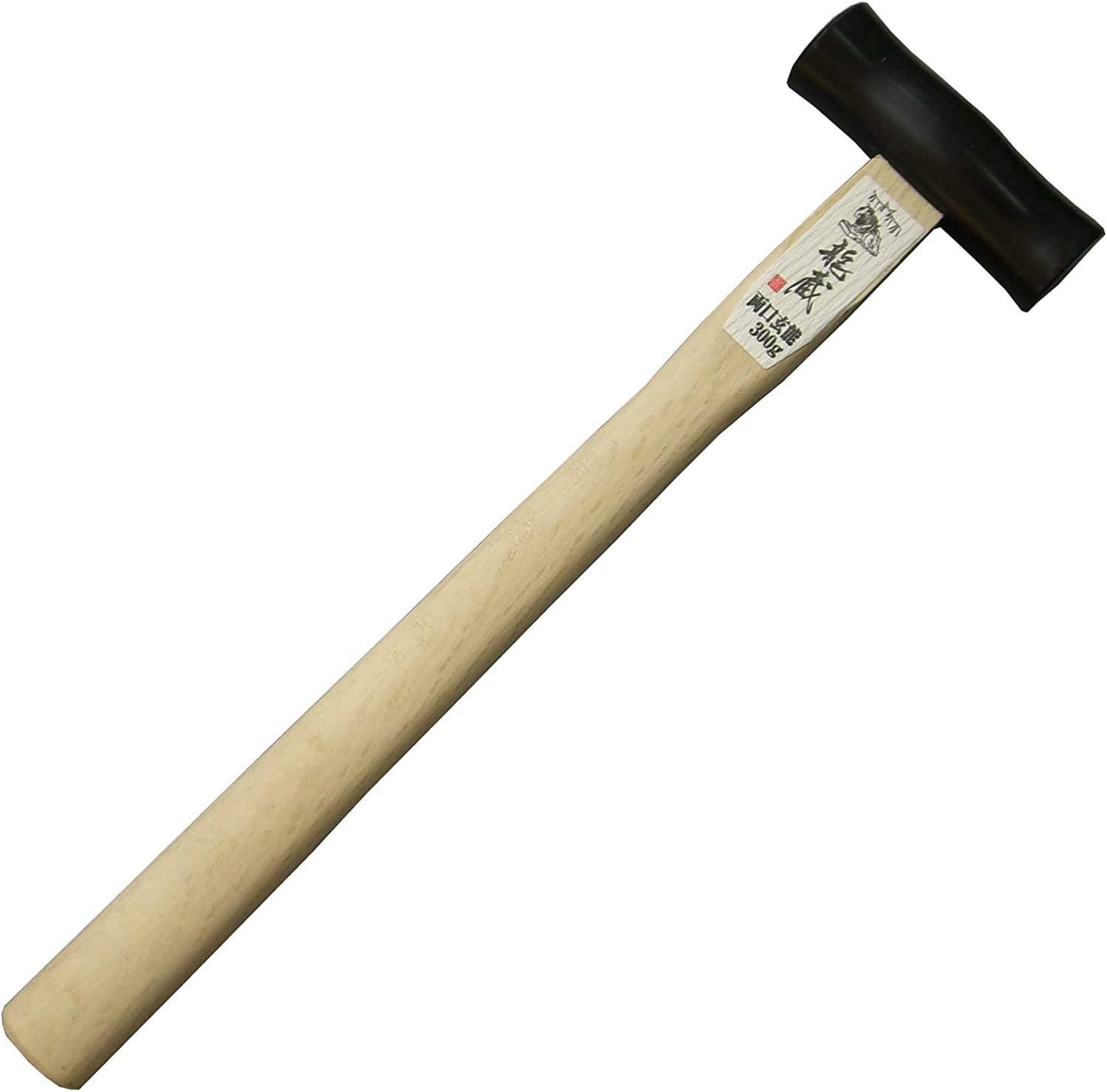 Kakuri Chisel Hammer 10.5 oz / 300g, Japanese Woodworking Hammer GENNO for Chisel, Plane, Nail, Seldge Hammer Wooden Handle, Made in J