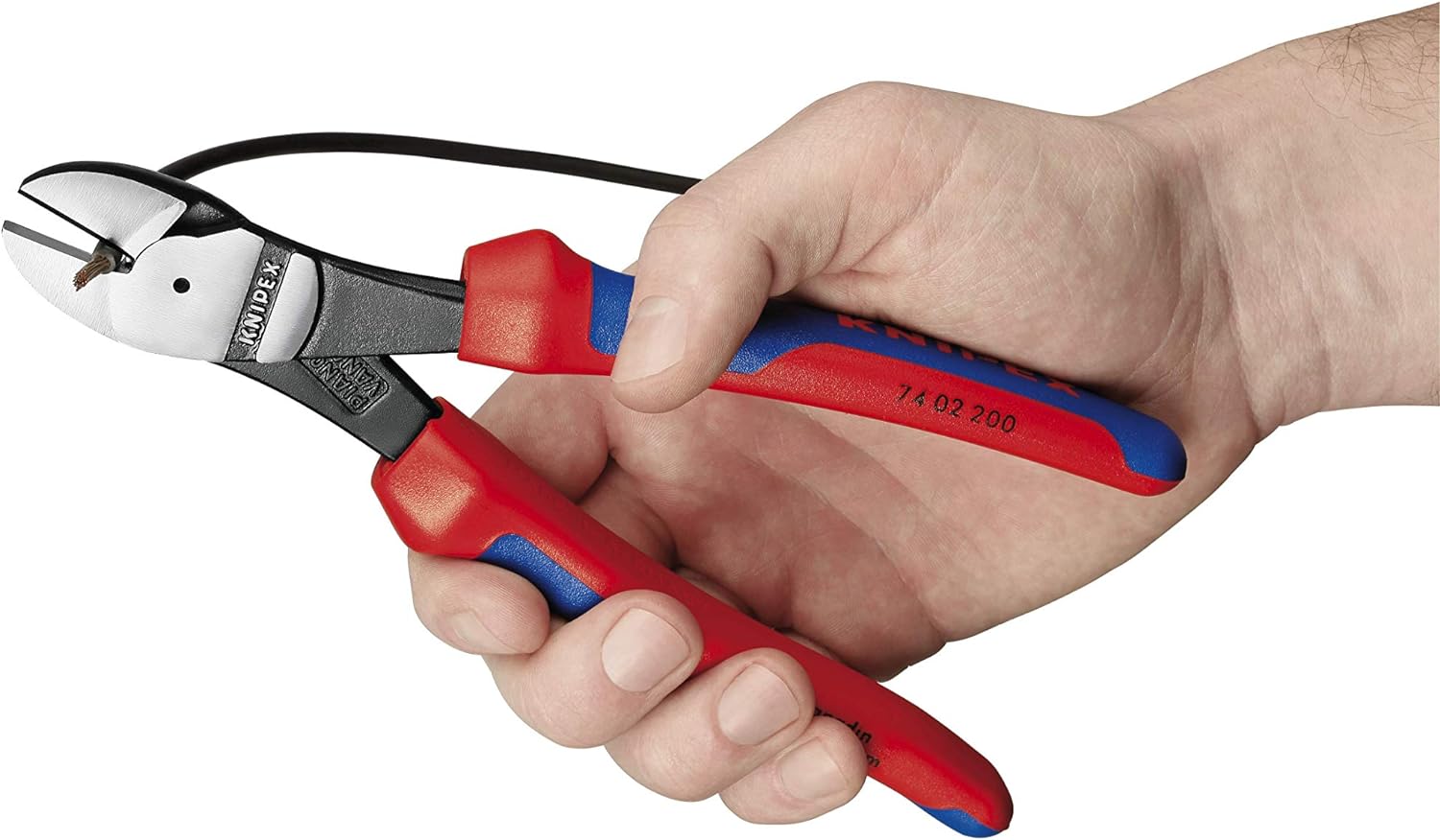 KNIPEX Tools KNIPEX - KPX7402200 Tools - High Leverage Diagonal Cutters, Multi-Component (7402200)