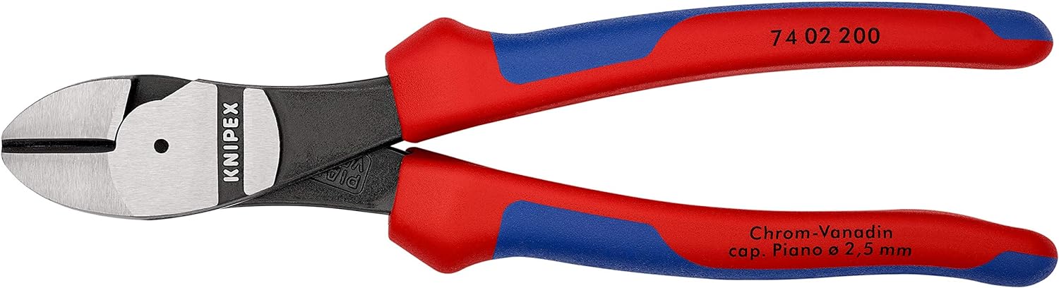 KNIPEX Tools KNIPEX - KPX7402200 Tools - High Leverage Diagonal Cutters, Multi-Component (7402200)