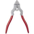 Ciata Lighting Ciata Chain Pliers, Fixture Spring Loaded Chain Plier with Red Vinyl Grip in Silver Finish