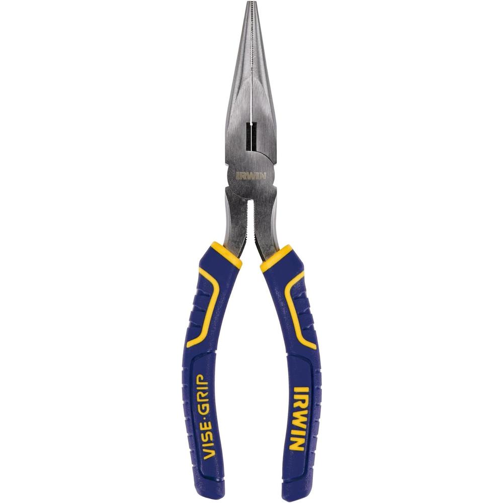 Vise-Grip IRWIN VISE-GRIP Long Nose Pliers with Wire Cutter, 8-Inch (2078218)