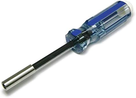 RAW PRODUCTS CORP Magnetic Multi Bit Screwdriver with Acetate Bit Storage Handle (6-3/4in. Blade Length)