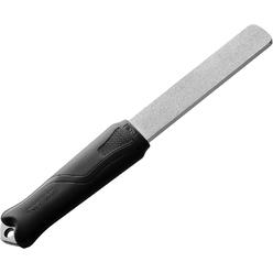 SHARPAL 121N Dual-Grit Diamond Sharpening Stone File Tool Sharpener for Sharpening Knife, Axe, Hatchet, Lawn Mower Blade, Garde