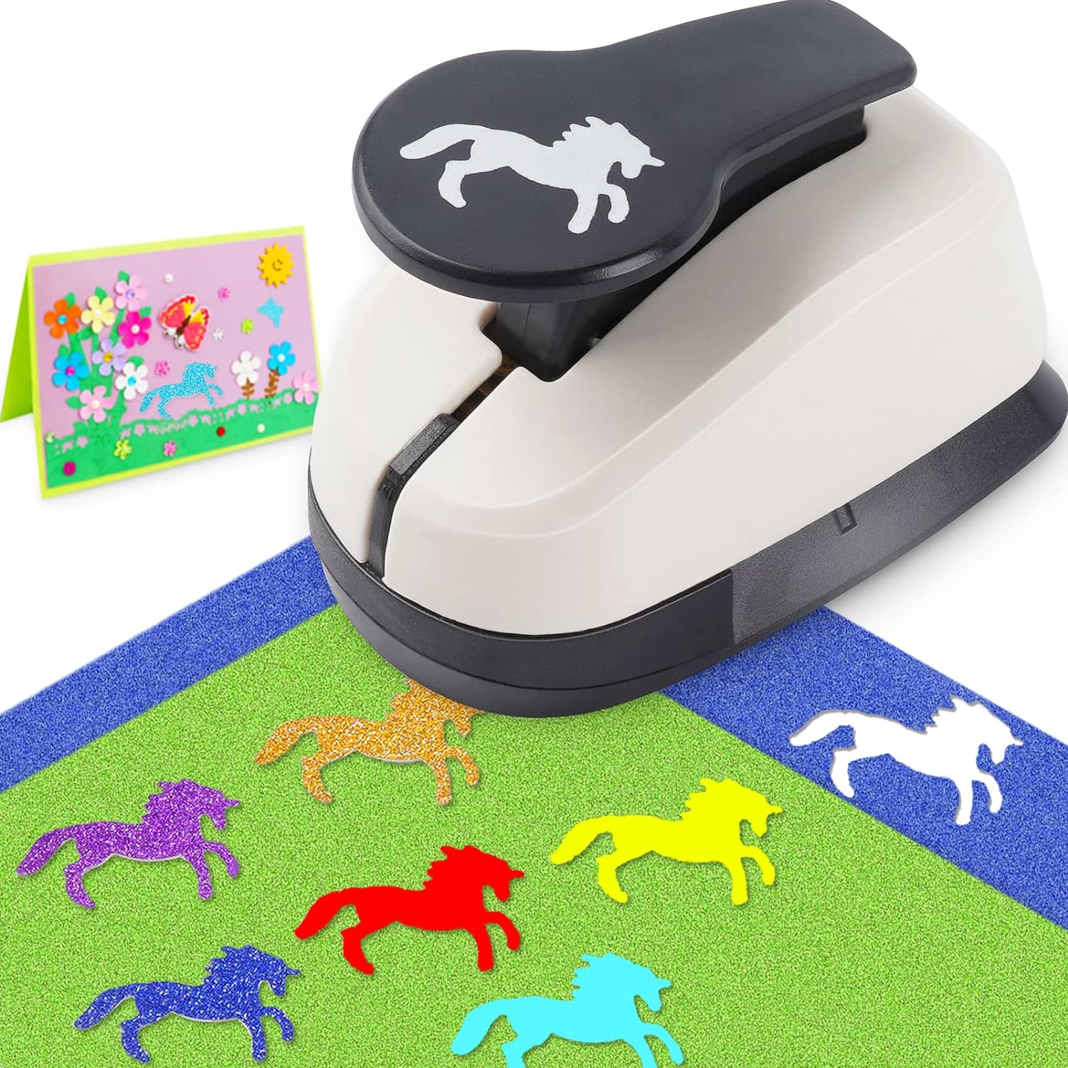 Generic Hole Punch, Hole Puncher for Crafts, Unicorn Shape Hole Punch, Paper Punches for Crafting, Large Hole Punch, Craft Punch, Scrap