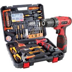 JAR-OWL 108 Piece Power Tool Combo Kits with 16.8V Cordless Drill, Household Tools Set with DIY Hand Tool Kits for Professional Garden