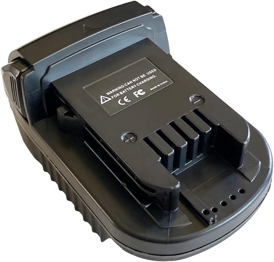 QINIZX Battery Adapter Converter for Makita 18V Lithium-Ion Battery BL1830B BL1850B BL1860B Convert to Milwaukee 18V M18 Lithium Batte